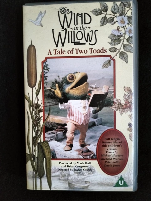 THE WIND IN The Willows A Tale Of Two Toads Childrens Kids Retro Uk Vhs ...