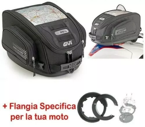 Nuova Borsa Serbatoio Givi Ut809 + Flangia Bf03 Honda 1000 Cbf Abs 2006-2014