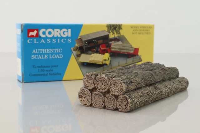 Corgi; Load For 1:50 Scale Trucks; 3x Stacked Logs Load; Excellent Boxed