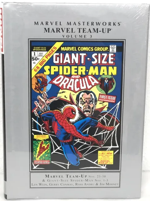 Marvel Team-Up Marvel Masterworks Volume 3 Spider-Man HC Hardcover New Sealed