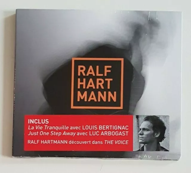 NEW CD ALBUM NEUF ♦ RALF HARTMAN (de THE VOICE) : ONE STEP AWAY (ft. BERTIGNAC)