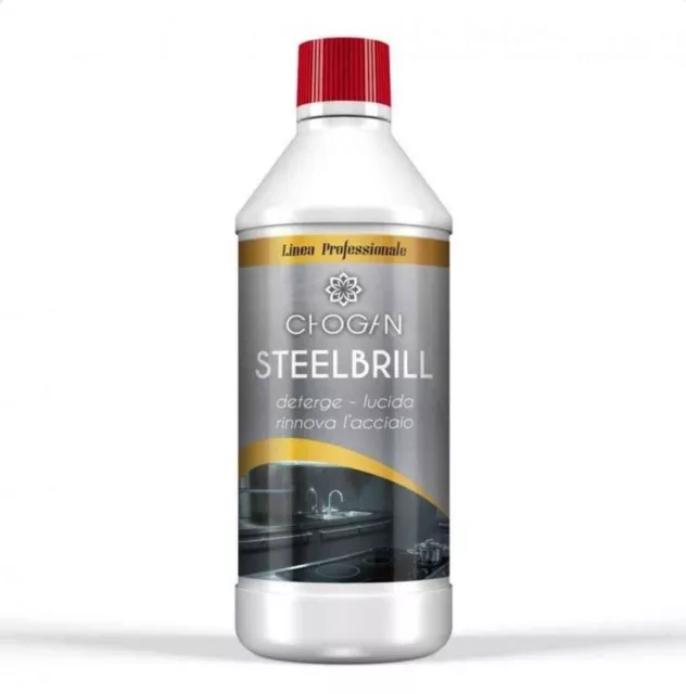 SteelBrill Chogan detergente per Acciaio 750ML