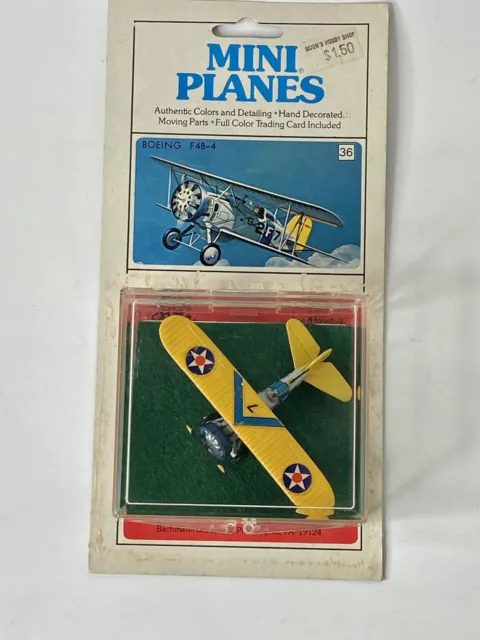 BACHMANN Mini-Planes 1:100 Scale BOEING F4B-4 No.8336 #36  VINTAGE