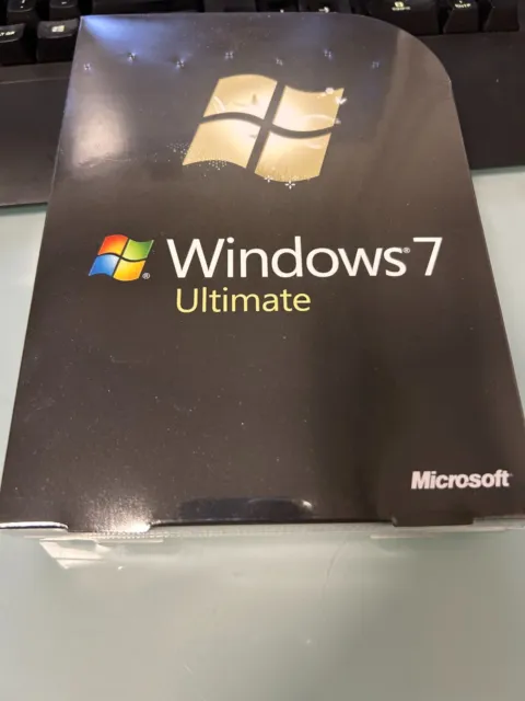 Microsoft Windows 7 Ultimate - Vollversion mit 32+64 Bit DVD