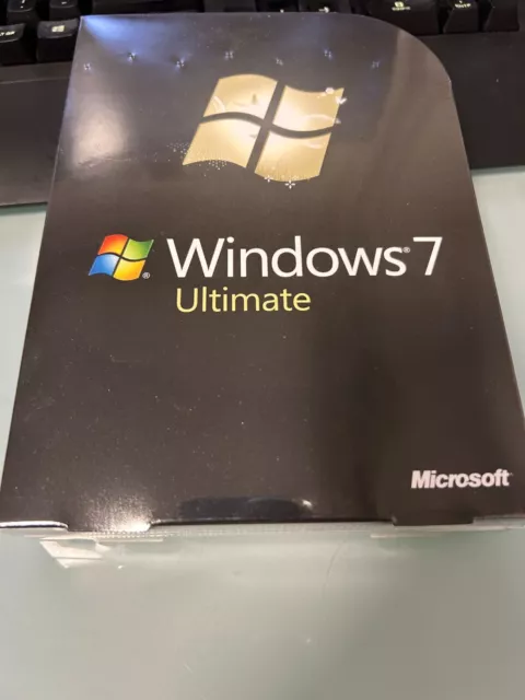 Neu Microsoft Windows 7 Ultimate - Vollversion mit 32+64 Bit DVD