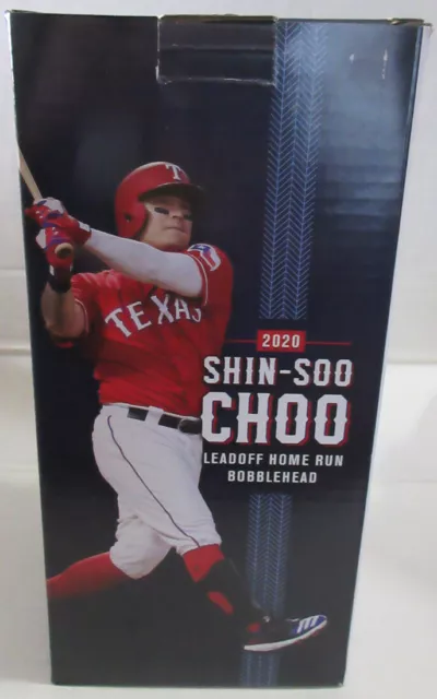 NWT Majestic Shin-Soo Choo Texas Rangers Youth Red Alternate