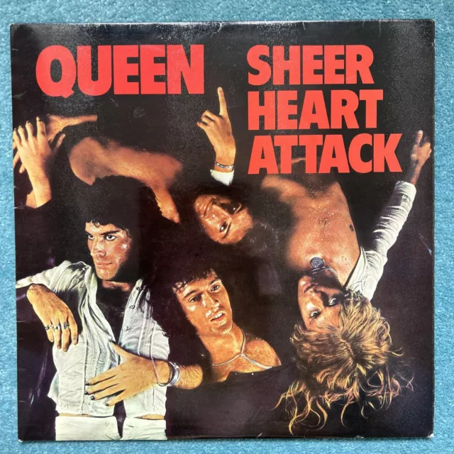 Queen ‎– Sheer Heart Attack - Vinyl LP Record - 1974 - EMC 3061 OC 062 ◦ 96025