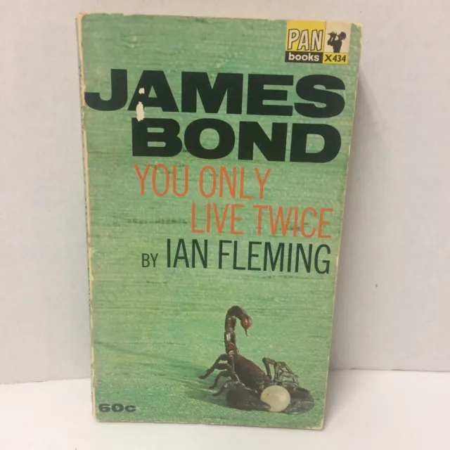 James Bond You Only Live Twice Ian Fleming 1st Print Canadian 1965 Pan Paperback