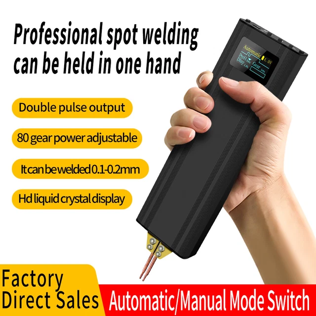 Handheld Portable Spot Welding Machine Nickel Plate 18650 Battery Spot Welder
