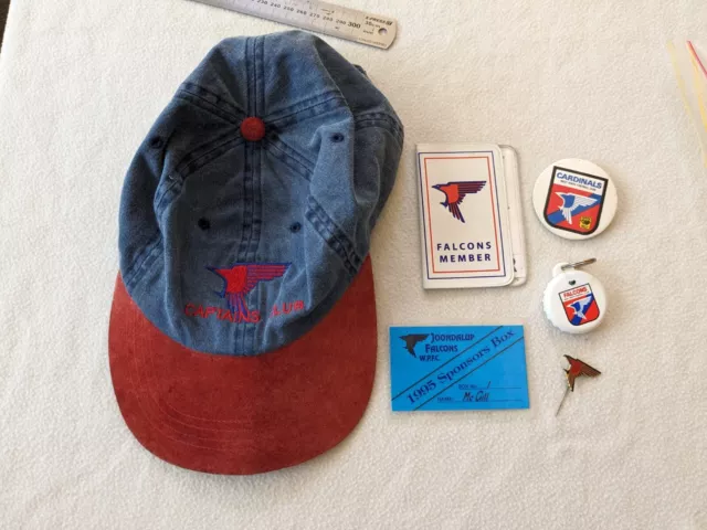 WAFL West Perth Cardinals Falcons Memorabilia