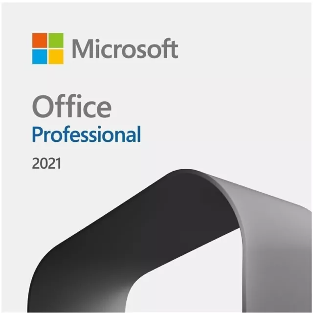 Microsoft Office 2021 Professional Plus Key-in CARD lebenslang PKC NEU versiege