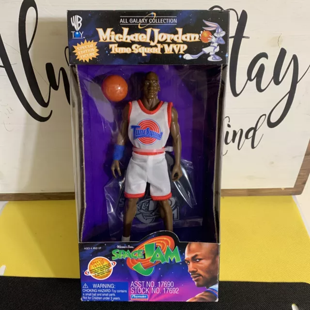 Michael Jordan Space Jam Tune Squad MVP Vintage Figure Doll Unopened New  Box