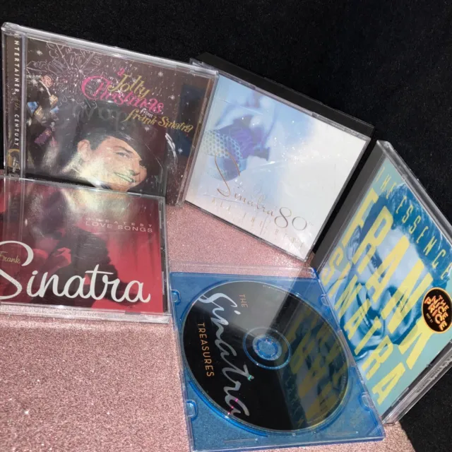 (5) CD Lot Frank Sinatra THE SINATRA TREASURES SINATRA 80 ALL THE BEST