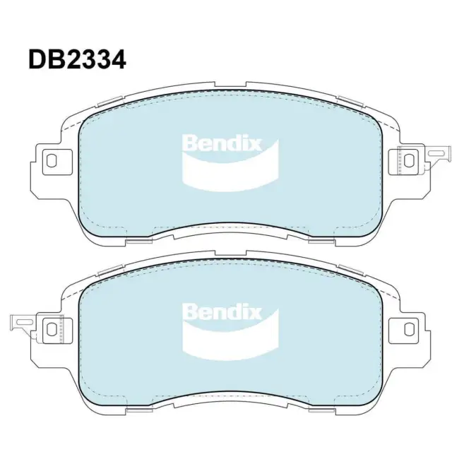 Bendix General CT Brake Pad Set Front DB2334 GCT