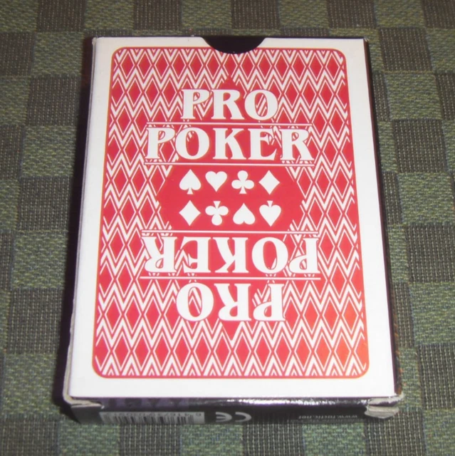 Coffret Cuir Jeux de Poker D'As & Bridge comme Neuf