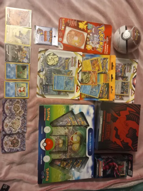 Lot carte pokemon Édition 1, ETB,coffret Objets Vintage 1999, deck 2011,tripack