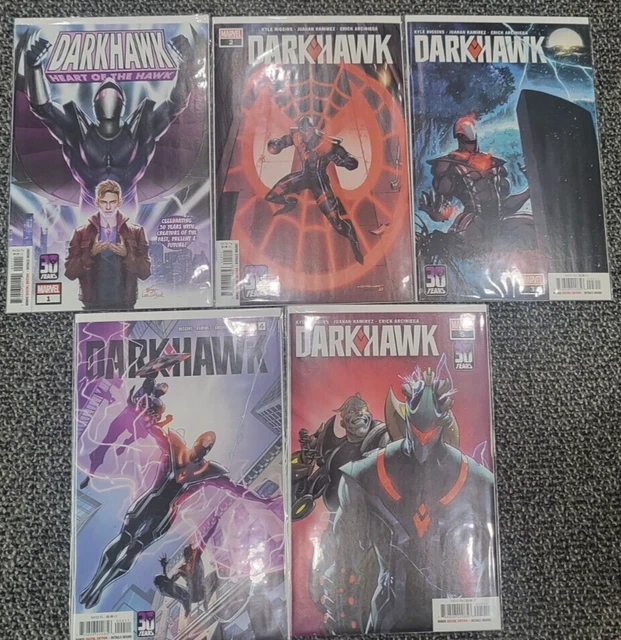 Darkhawk: Heart of The Hawk #1 &  Darkhawk Vol2 #2-5 (2021)