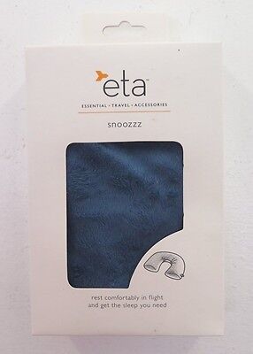 NEW ETA Snoozzz Inflatable Travel Pillow - Steel Blue