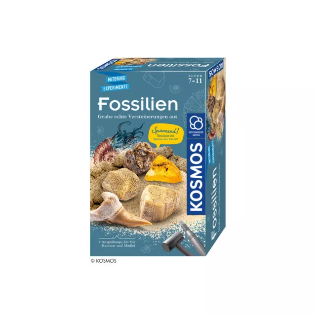 Kosmos Mitbring-Ausgrabungsset: Fossilien