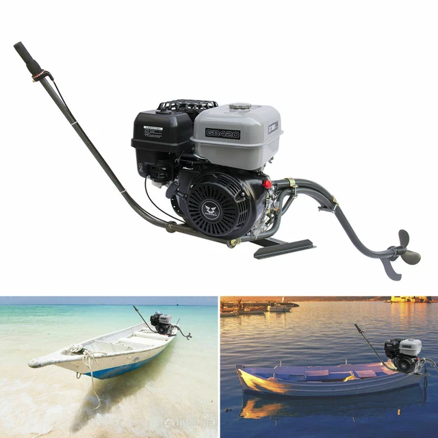 15HP 420cc Outboard Moto,r 4-Stroke Fishing Boat Gasoline Engine Motor 20 km/h