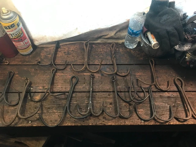 13 DRAGS From Newhouse, Hand Forged, Blake & Lamb, Triumph, Traps STEAM PUNK