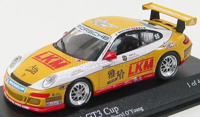 Porsche 911 Gt3 Cup O'young Carrera Asia Macao 2007 Modellino  Auto Statico 1:43