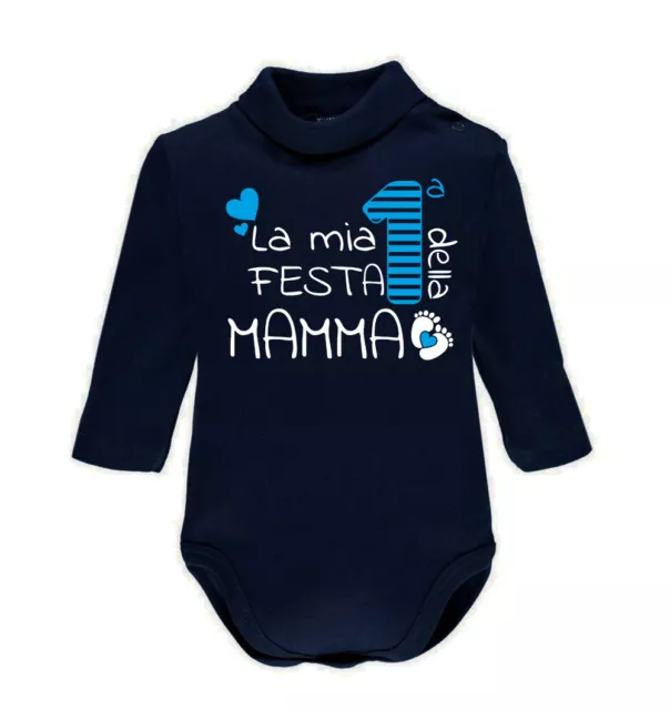 Body Lupetto Per La Festa Della Mamma Bimba Neonato Bambino Tutina Con Nome