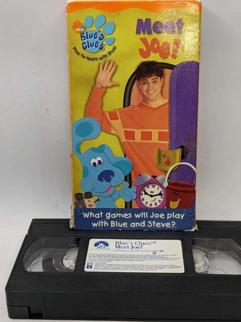 Nickelodeon Nick Jr Blue S Clues Vhs Meet Joe 2002 Fi - vrogue.co