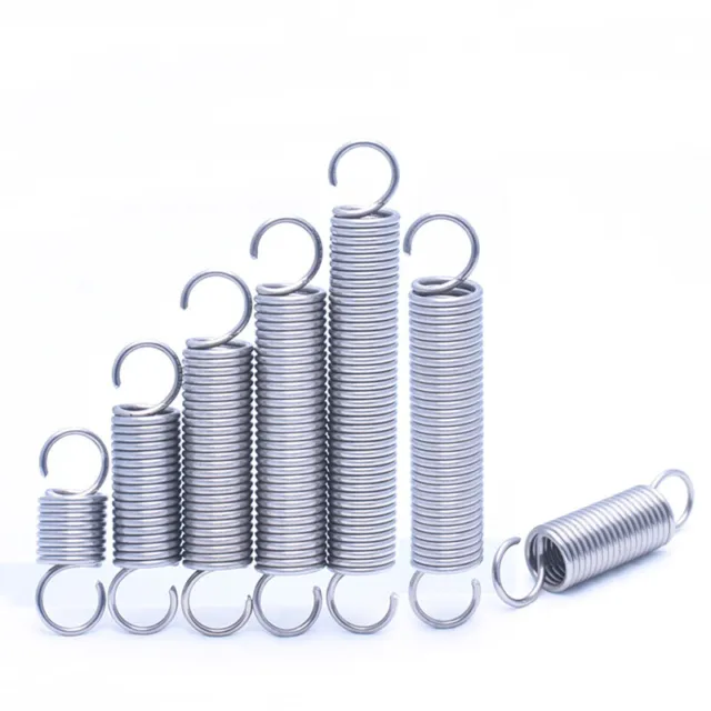 0.3mm Wire Dia Expansion Tension Extension Spring 3mm OD 304 Stainless Steel