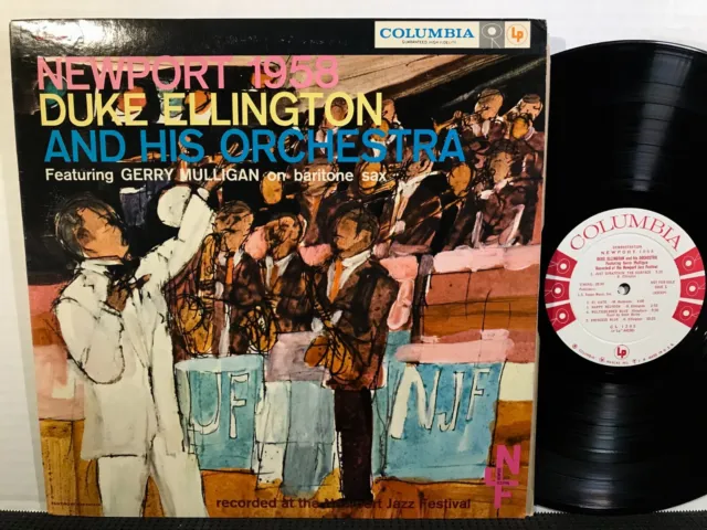 DUKE ELLINGTON Newport 1958 LP COLUMBIA CL 1245 MONO DG DJ PROMO Jazz