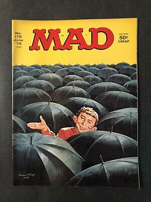 Mad Magazine June 1975 No. 175 Umbrellas VG
