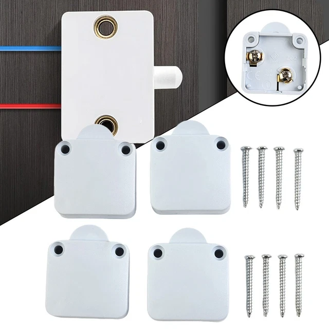Éclairez commodément votre armoire avec cet interrupteur de garde-manger blanc