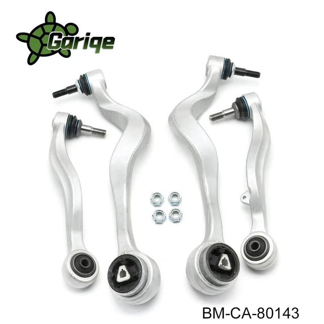 Front L R Control Arm w/Ball Joint Bushing Suspension Kit Set 4 for BMW E60 525
