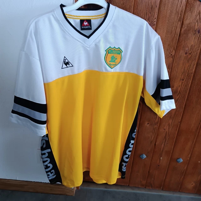Maillot Vintage FC Nantes – Le Coq Sportif – Vert – Tailles XS Et M – Homme – Occasion
