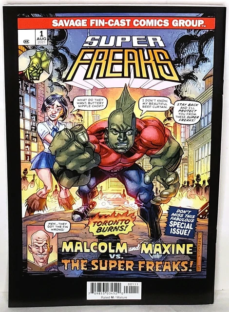 SUPER FREAKS #1 Savage Dragon Celebrate 10 Years of Savage Fincast Image Comics 2
