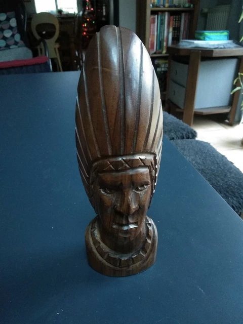 Art Tribal Statuette Primitive Bresil Bois Sculpture