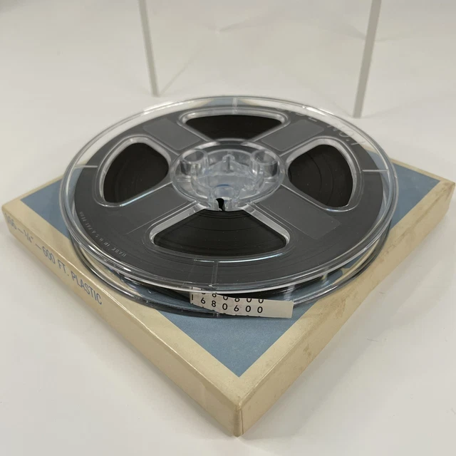 Vtg Melody Magnetic Recording Tape 166-1/4”-600 Ft. Open Box Unused Tape Film