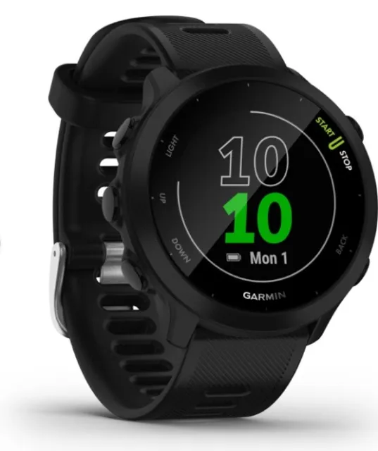 Garmin Forerunner 55 GPS Watch - Black