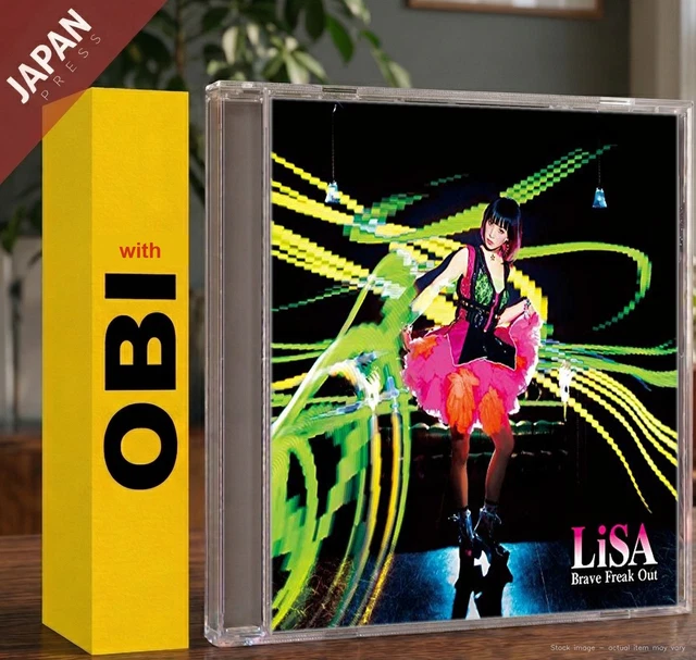 LISA - BRAVE Freak Out(Regular Edition) CD Japan Import Anime EUR