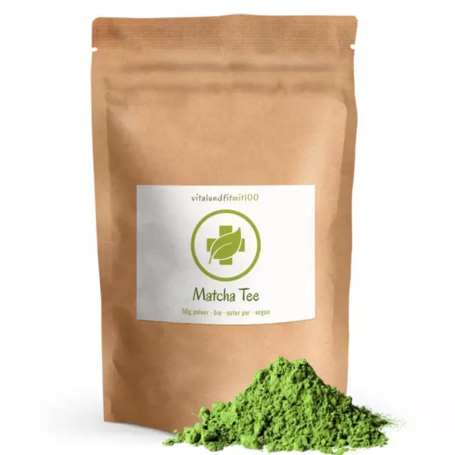 Bio Matcha Tee/Pulver 50 g | besonderer Grüntee aus Japan