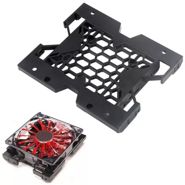 5.25" To 3.5" 2.5" Tray SSD Bracket HDD Case Cooling Fan Hard Drive Adapter