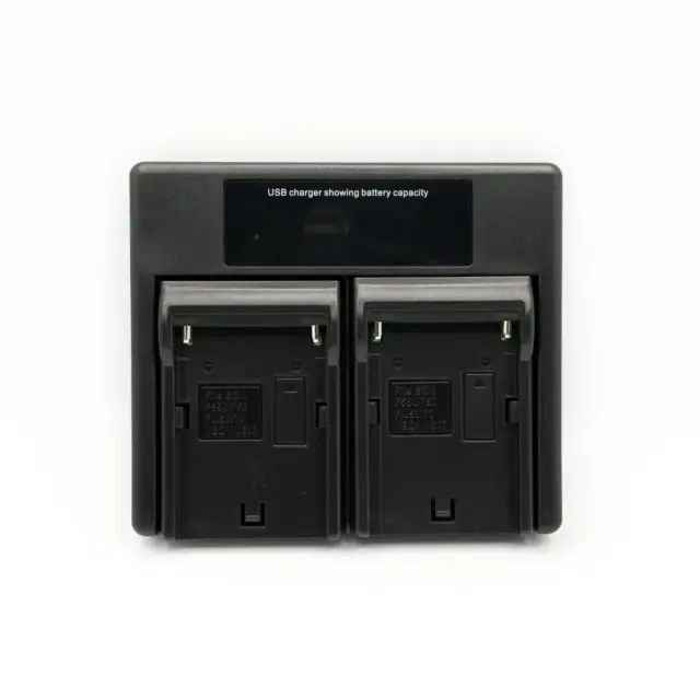HRIDZ NP-F Charger for Sony NP-F970 F960 F950 F770 F750 F570 F550 batteries