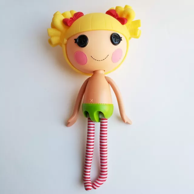 Lalaloopsy Doll Holly Sleighbells Full Size 12" Christmas Elf 2009 NO CLOTHES
