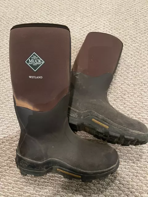 Muck Men's Wetland 17" Insulated Neoprene Outdoor Boots Size 11