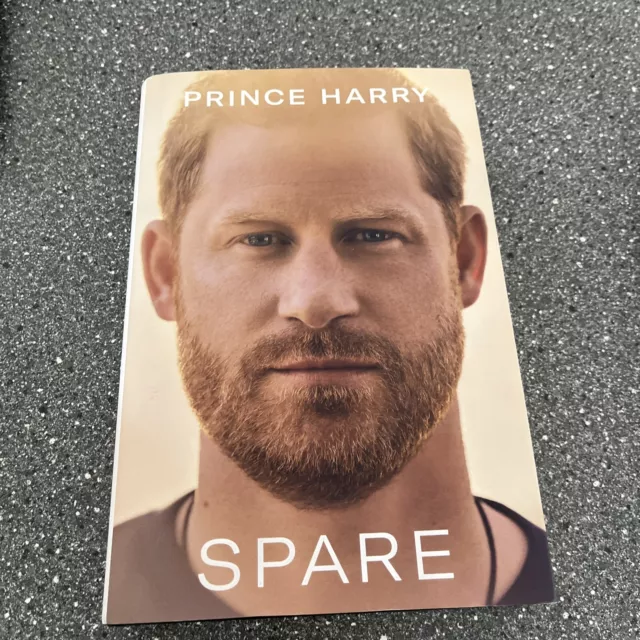 Spare: By Prince Harry Due Duke Of Sussex Hardback 2023