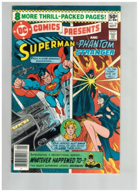DC Comics Presents 25 Superman & The Phantom Stranger! 1980 VF-  DC Comic