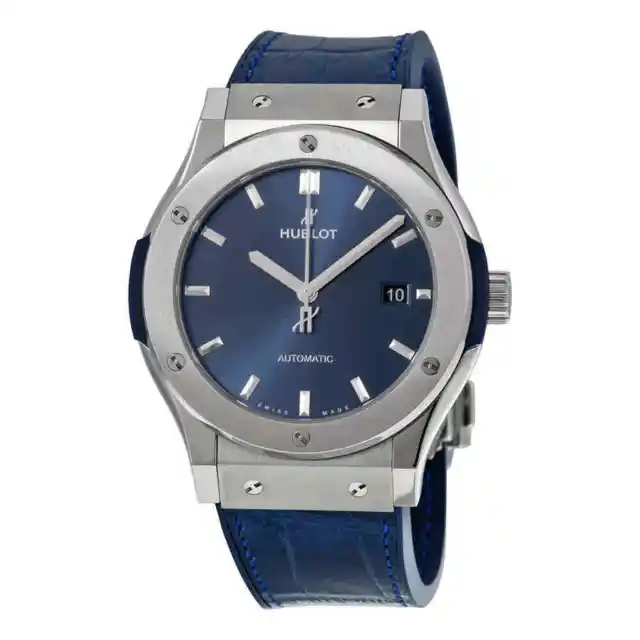 Hublot Classic Fusion Automatic Blue Dial Men's Watch 542.NX.7170.LR