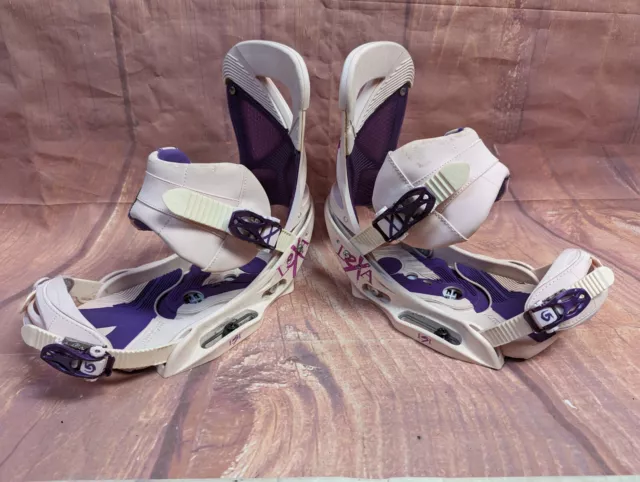 Womens snowboard bindings size L BURTON LEXA EST #London 1608 2