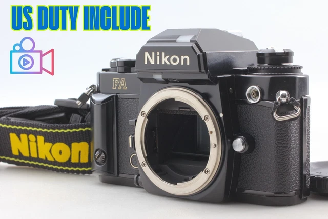 Appareil Photo Nikon FE2 - 35mm - Argentique - Boîtier SLR - Compteur Fonctionne - Occasion