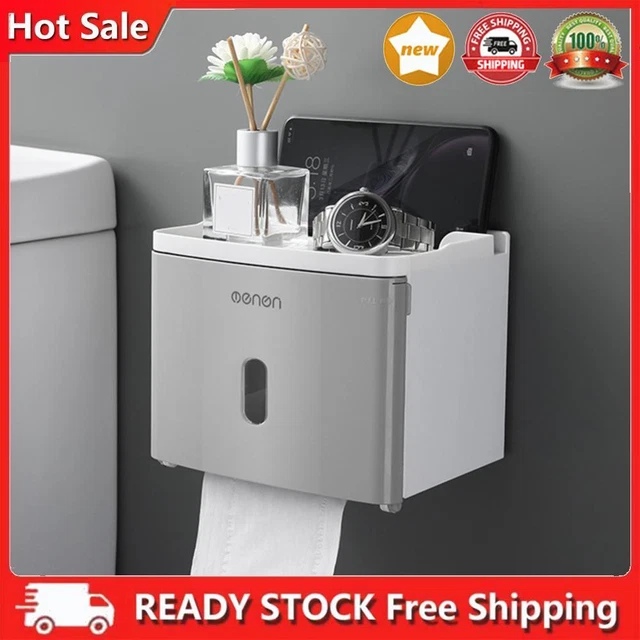 Punch-free handkerchief box, handkerchief rolls organizer for laundry room, bathroom